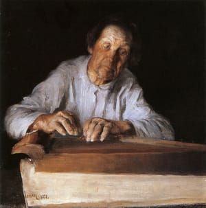 Artwork Title: Kanteleensoittaja  (Minstrel)