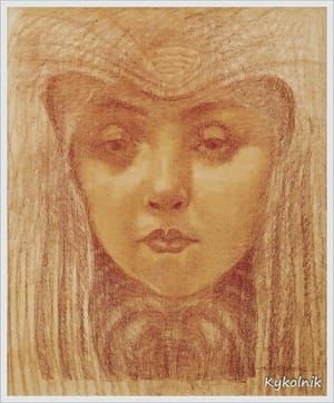 Artwork Title: Visage symboliste