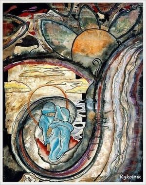 Artwork Title: Meditation solo fantastic landscape