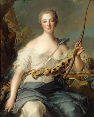 Artwork Title: Madame de Pompadour as Diana the Huntress