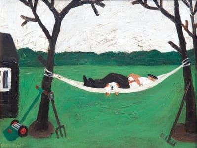 Artwork Title: Busy Doing Nothing