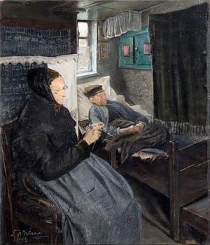Artwork Title: Den syge mand