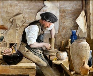 Artwork Title: Potter Herman Kähler