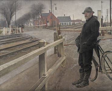 Artwork Title: Level Crossing by Roskilde Highway
