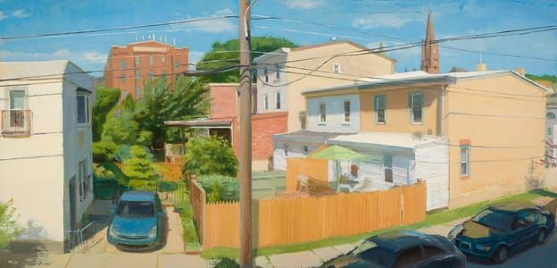 Artwork Title: ﻿﻿Summer on Baker Street