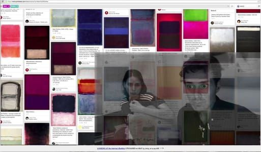 Artwork Title: LOOKING AT THE INTERNET (Rothko)