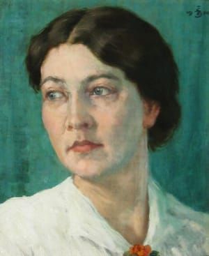 Artwork Title: Portrait of Vilma