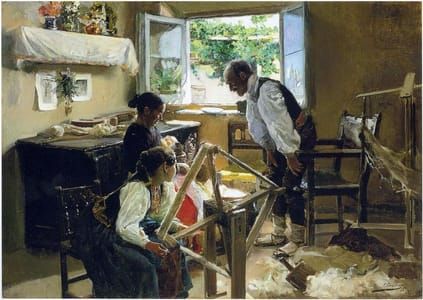 Artwork Title: Segovia Family, the Suckling Child