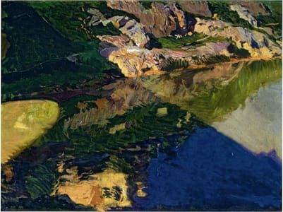 Artwork Title: The Shadow of Alcantara Bridge, Toledo