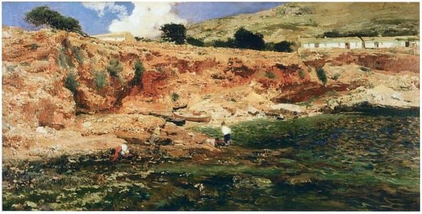 Artwork Title: The Small Cove, Javea