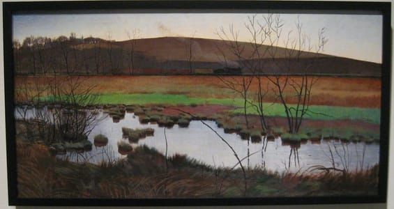 Artwork Title: Four O'clock Train