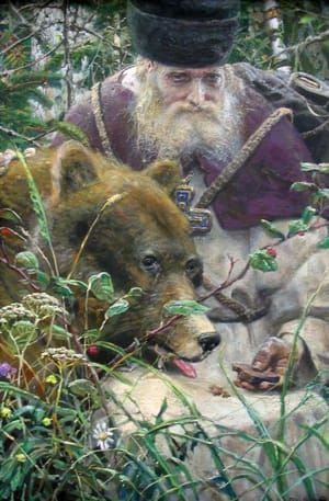 Artwork Title: Saint Seraphim of Sarov