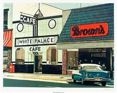 Artwork Title: White Palace Cafe