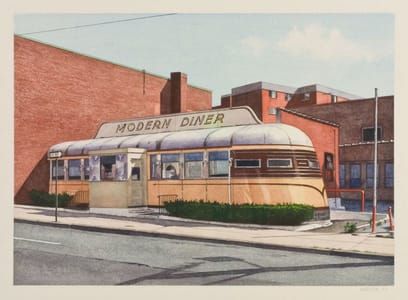 Artwork Title: Modern Diner
