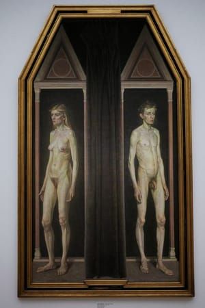 Artwork Title: Man and Woman
