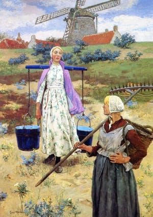 Artwork Title: In Holland