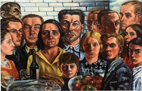 Artwork Title: The Meal Among Friends