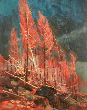 Artwork Title: Near Bella Coola