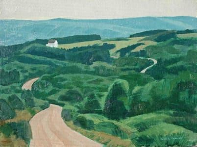 Artwork Title: Road to Boularderie Farm