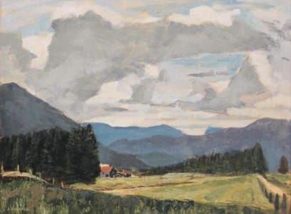 Artwork Title: B.C. Homestead
