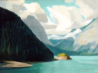 Artwork Title: Upper Kananaskis Lake, AB