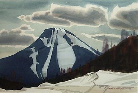 Artwork Title: Red Mountain Rossland, BC