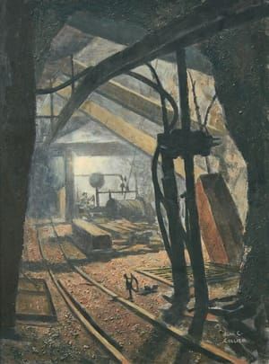 Artwork Title: The 4025 Hoist, Mcintyre