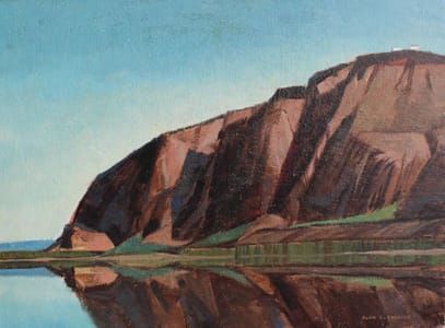 Artwork Title: Big Rock Mt. Over Pine Lake, YK