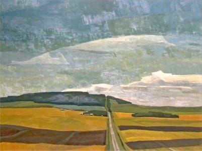 Artwork Title: Near Black Diamond, Alberta