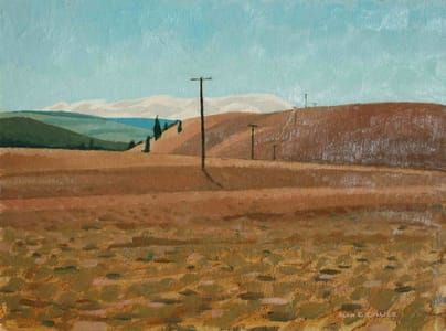 Artwork Title: By the Douglas Lake Road , Nicola Valley, B.C