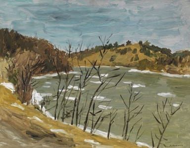 Artwork Title: Ice Flows, Gatineau