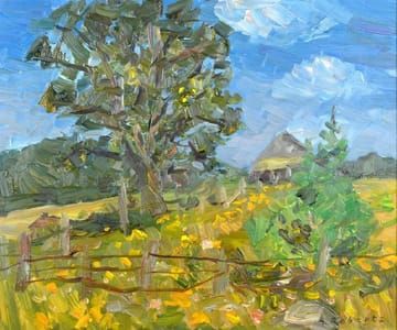 Artwork Title: Farm in Summer