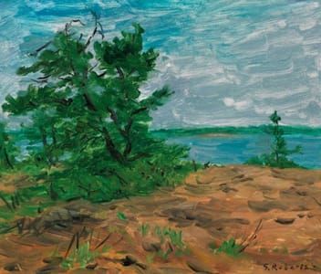 Artwork Title: Clump of Trees