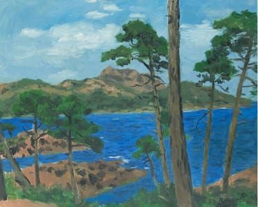 Artwork Title: Shoreline Landscape