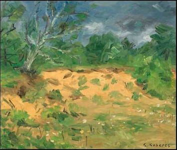 Artwork Title: Bouleau et Sabliere, Calumet, Quebec