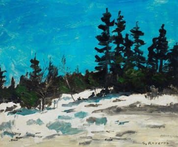 Artwork Title: Brilliant Winter Day - New Brunswick