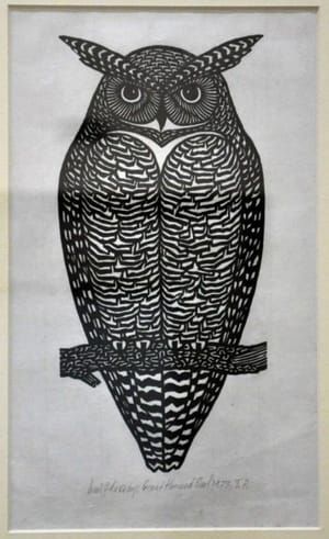 Artwork Title: Great Horned Owl