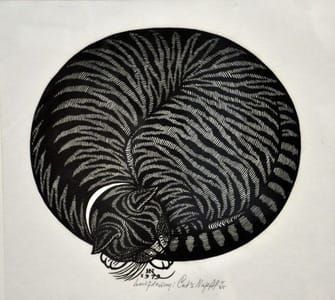 Artwork Title: Cat's Nap