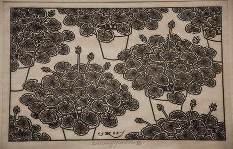 Artwork Title: Geranium