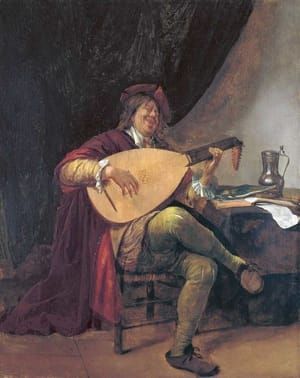 Artwork Title: Self Portrait as a Lutist