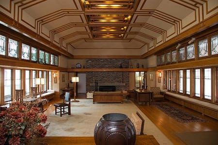 Artwork Title: Living room from the Little House, Wayzata, Minnesota