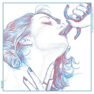 Artwork Title: L'Avaleuse De Sabres (Rough Sketch)