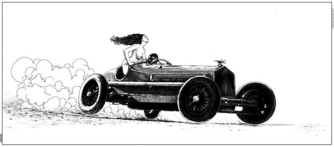 Artwork Title: L'Ivresse De La Vitesse
