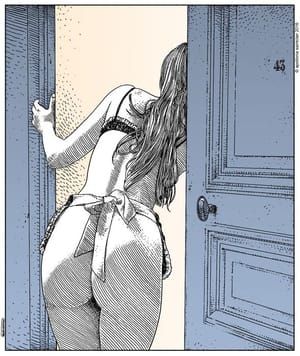 Artwork Title: Le Service En Chambre