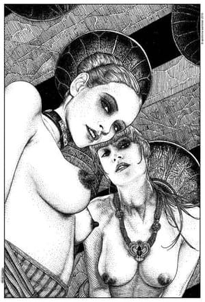 Artwork Title: Les Gardiennes De La Nuit
