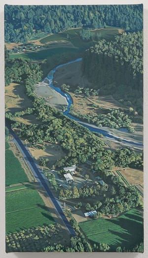 Artwork Title: Following the River,