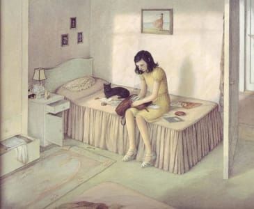 Artwork Title: Illustration for Anne Frank