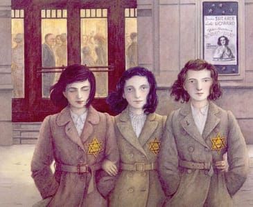 Artwork Title: Illustration for Anne Frank