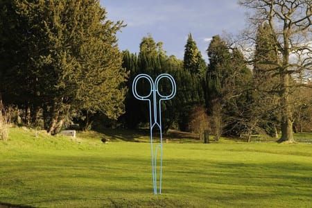 Artwork Title: Scissors (Blue)