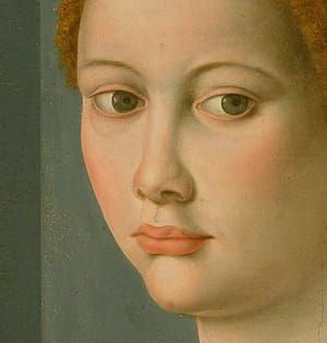 Artwork Title: Portrait of a Woman with a Book of Music